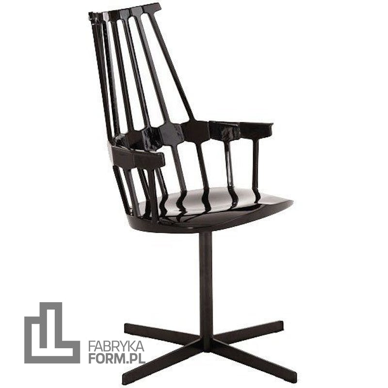 Krzesło Comback obrotowe czarne