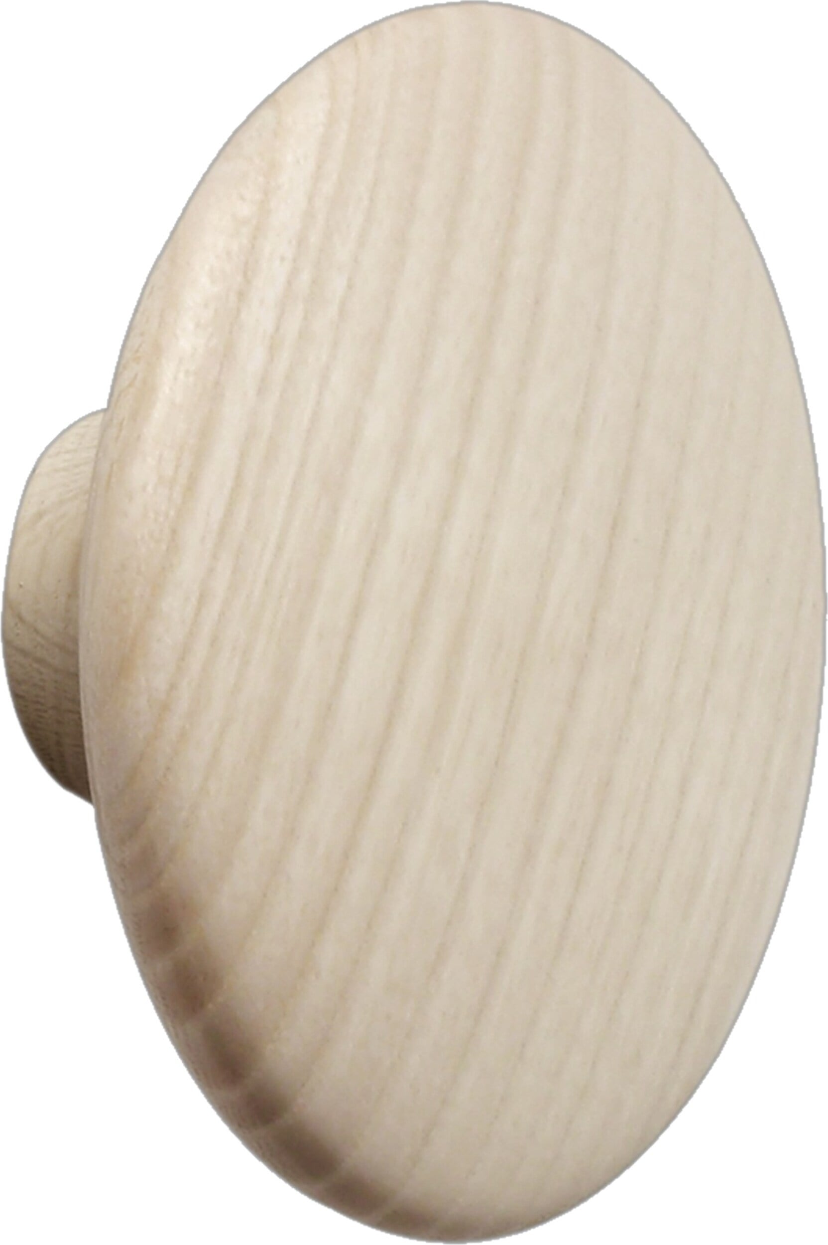 Haczyk ścienny Dots Wood 13 cm jasny jesion