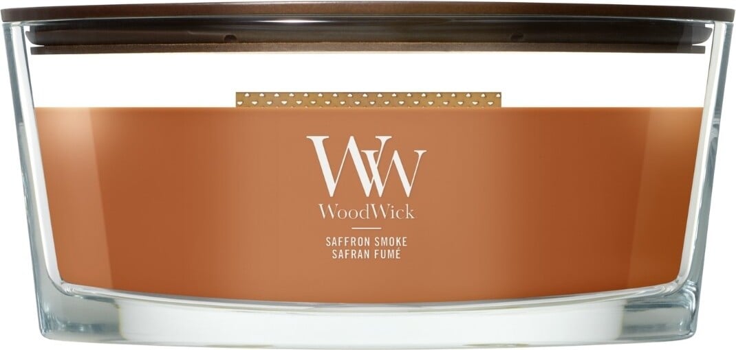Świeca WoodWick Hearthwick Saffron Smoke