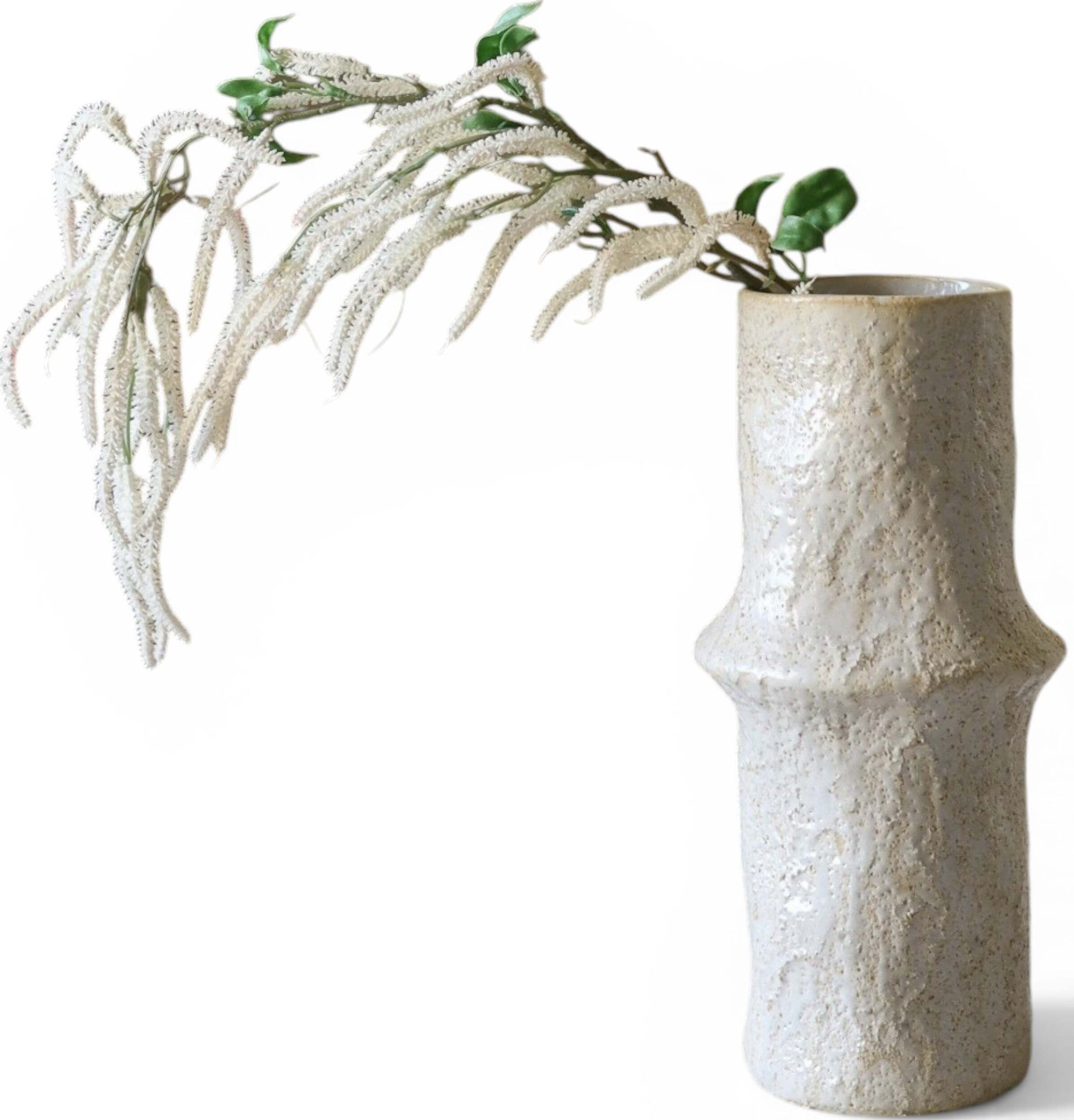 Kwiat sztuczny Botane amarantus 78 cm biały