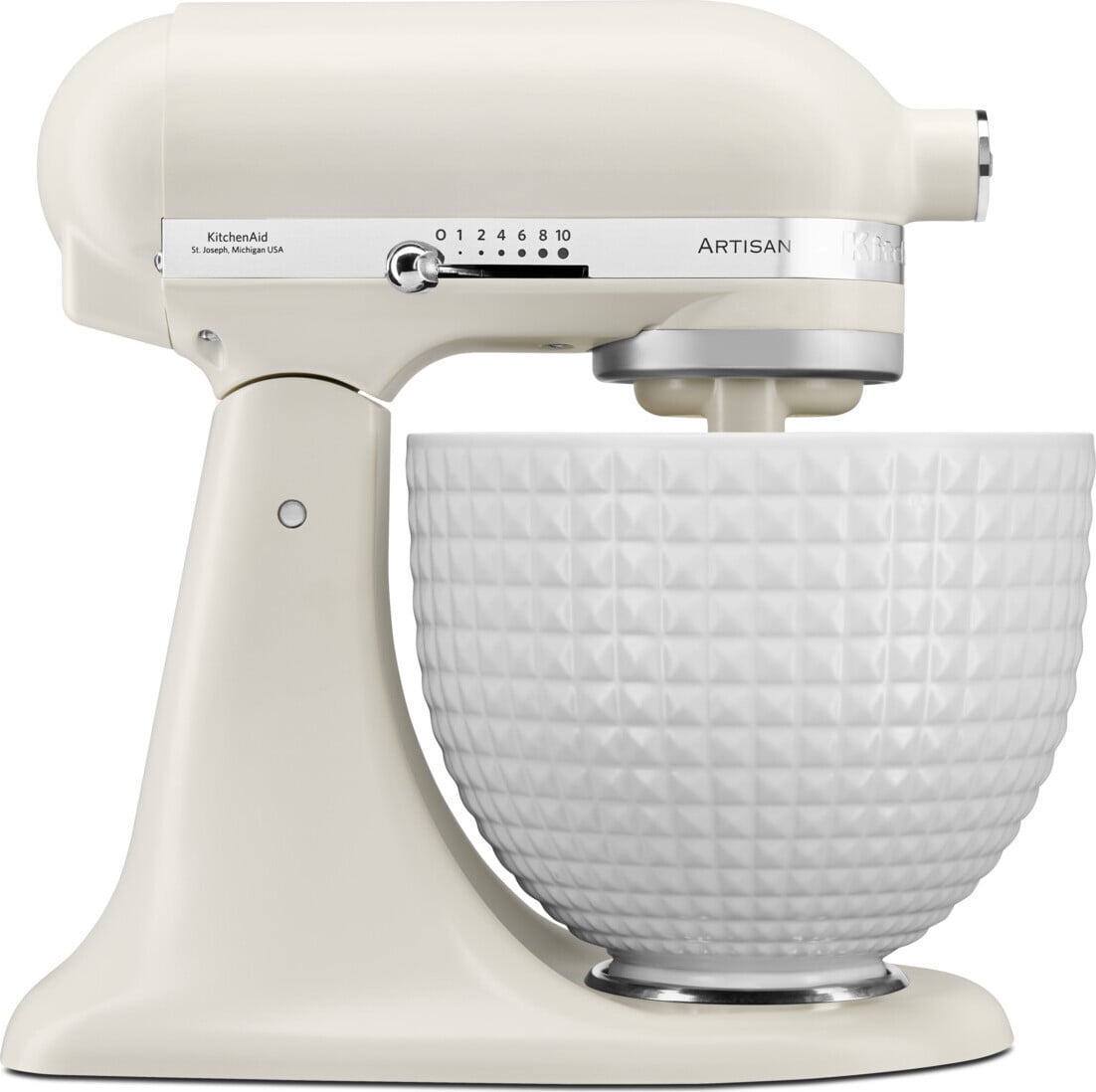 Mikser KitchenAid 4 7 l porcelanowa biel z misą ceramiczną