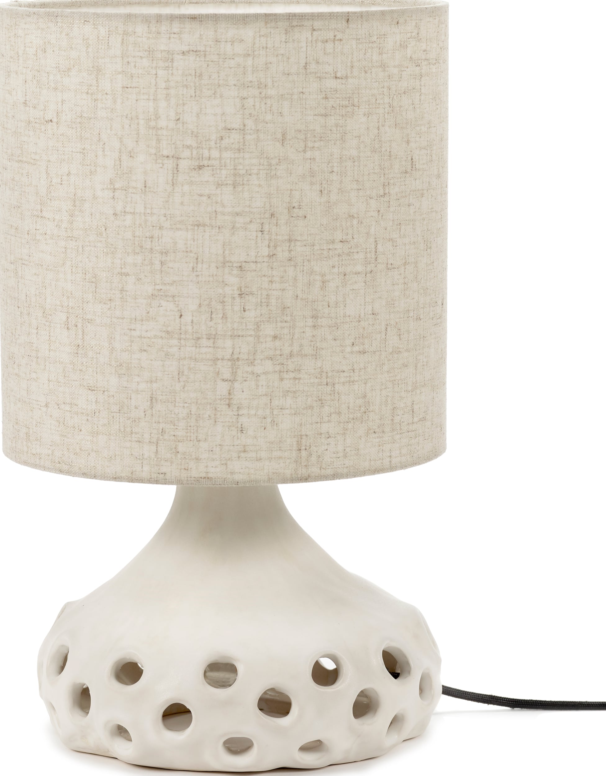 Lampa stołowa Oya 01 42 cm beżowa