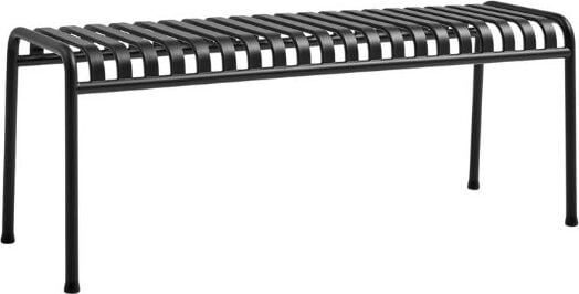 Ławka ogrodowa Palissade 120 cm antracytowa