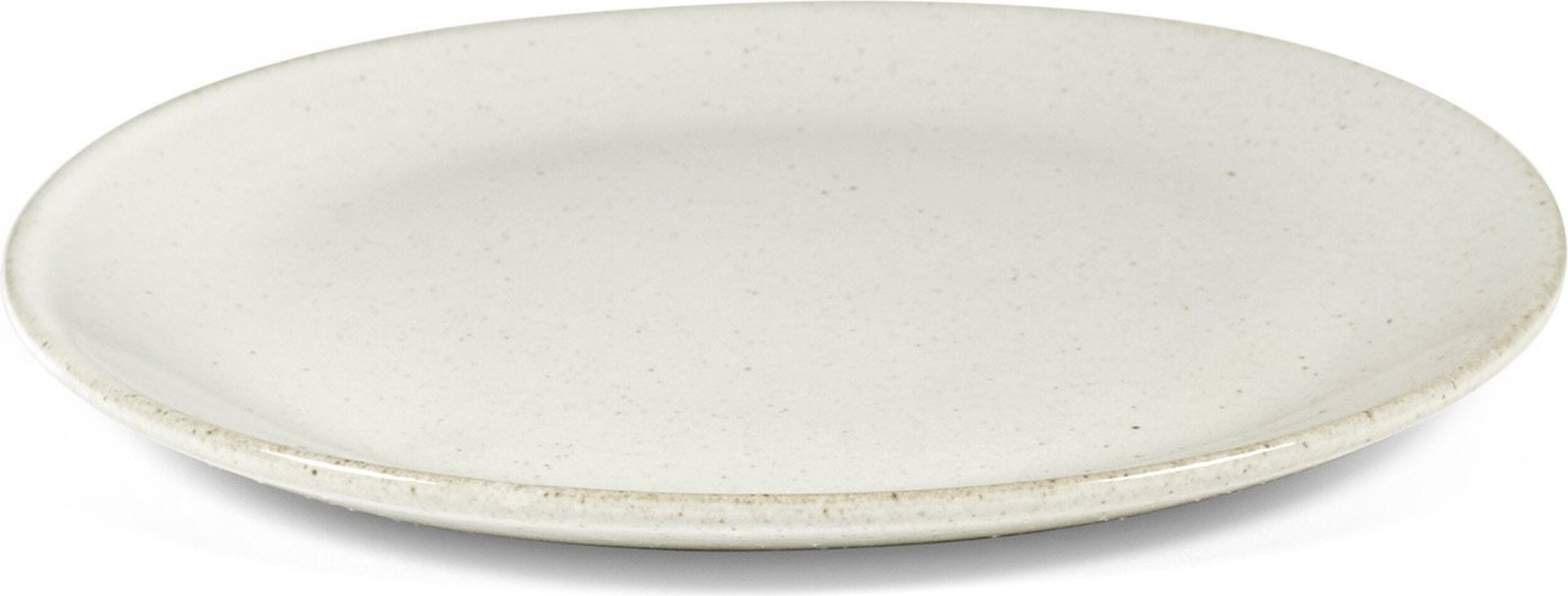 Talerze deserowe Out of Lines 18 cm złamana biel 2 szt.