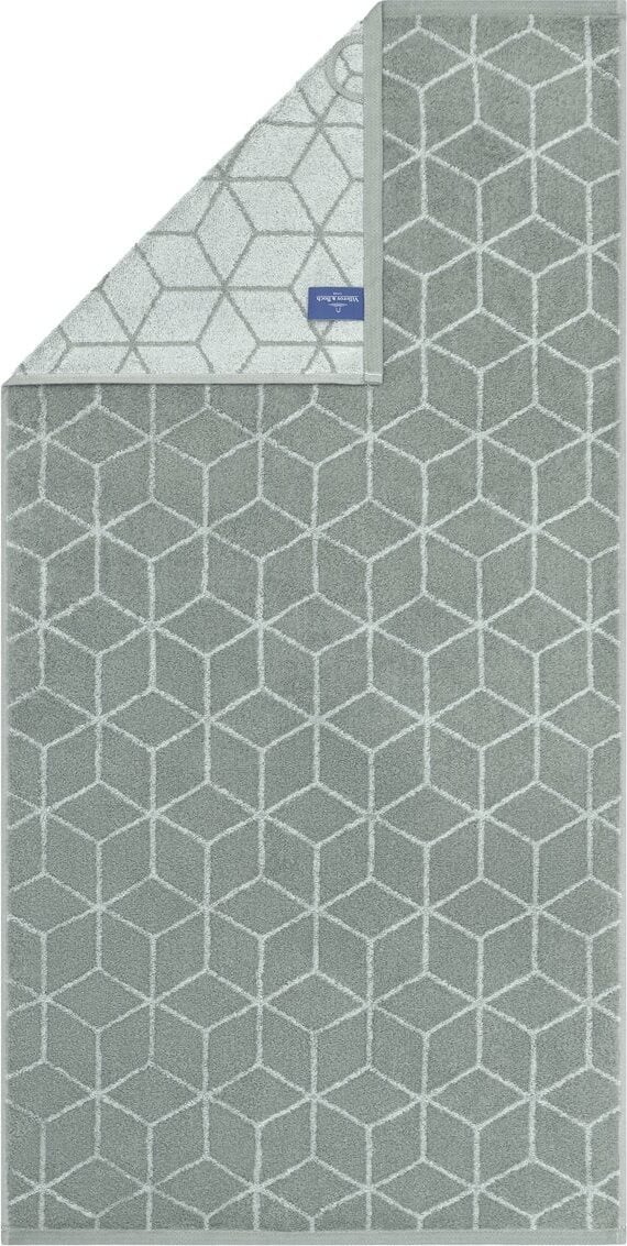 Ręcznik Coordinates Carre 50 x 100 cm zieleń szałwiowa