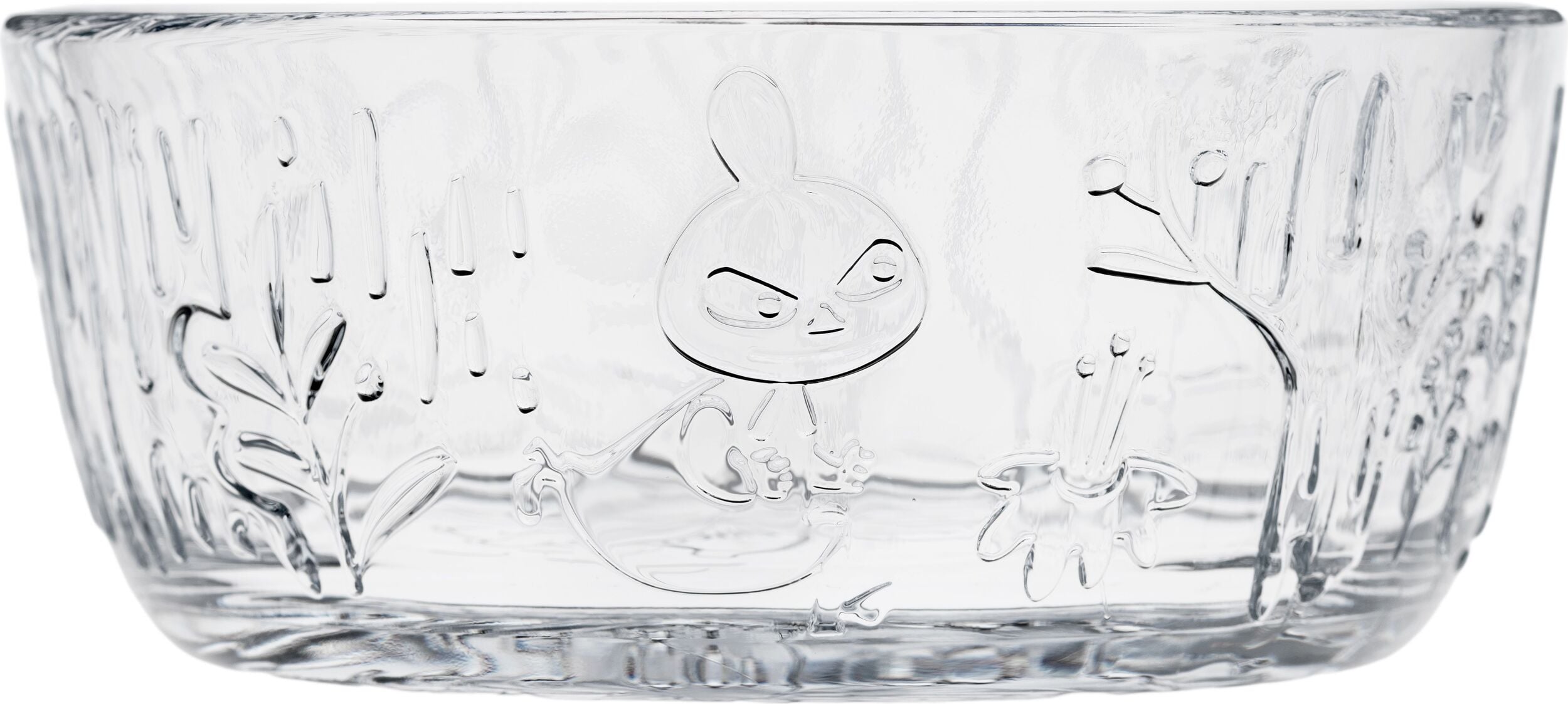 Miska Arabia Finland Muminki 350 ml transparentna szklana