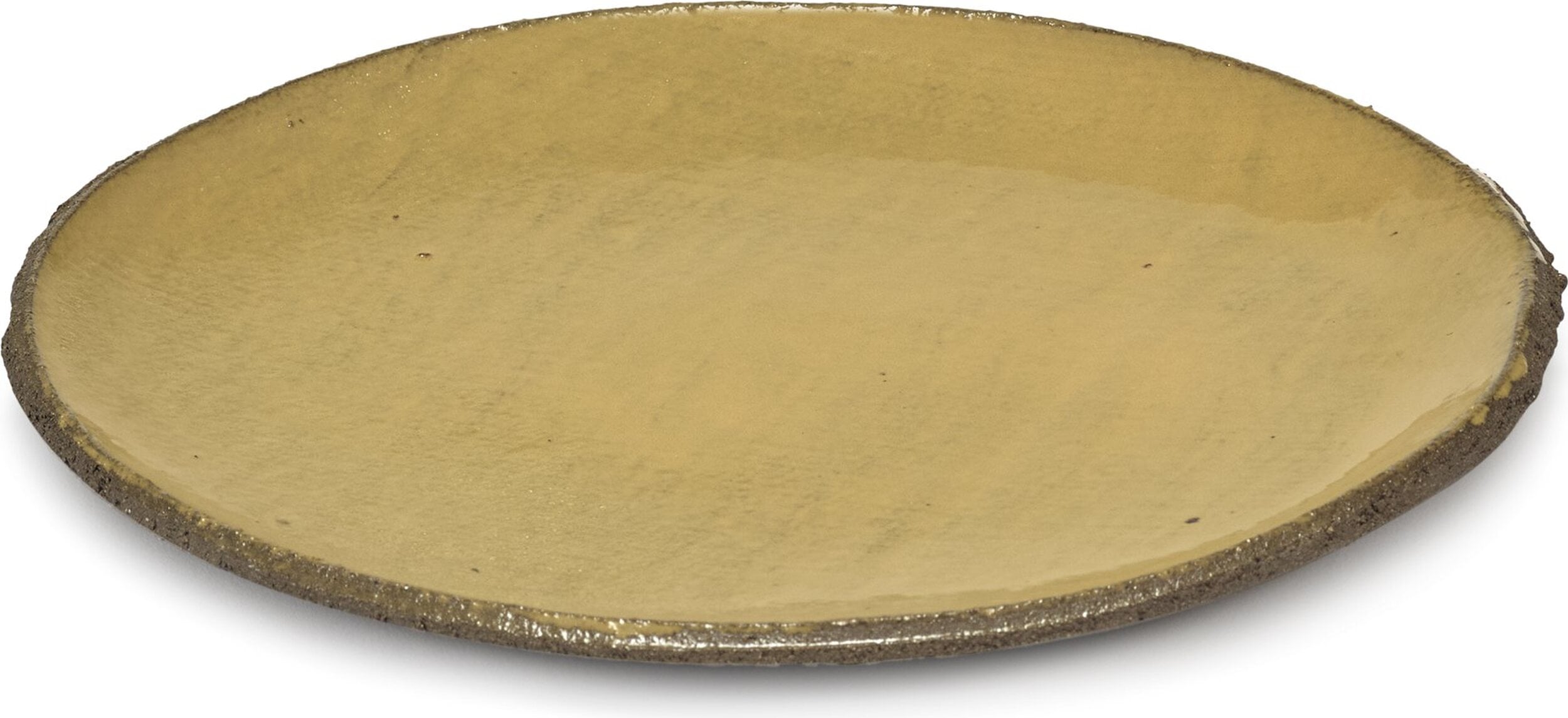 Talerz śniadaniowy FCK 20 cm żółty