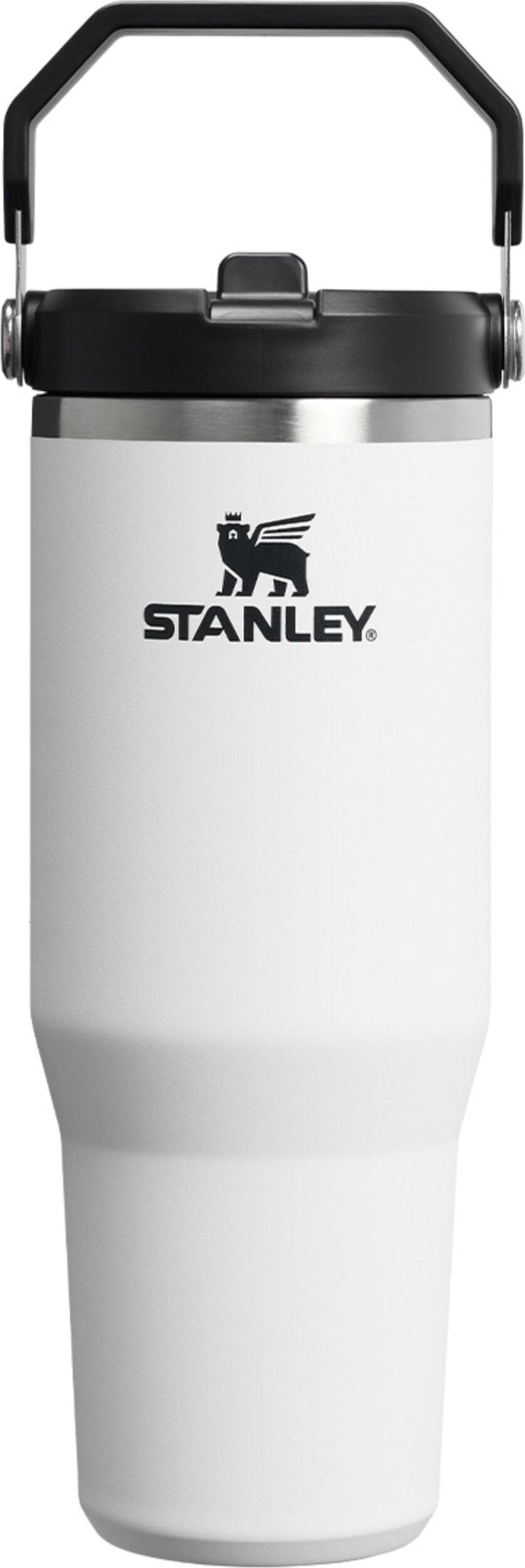 Kubek termiczny z uchwytem i słomką IceFlow Chalk 890 ml