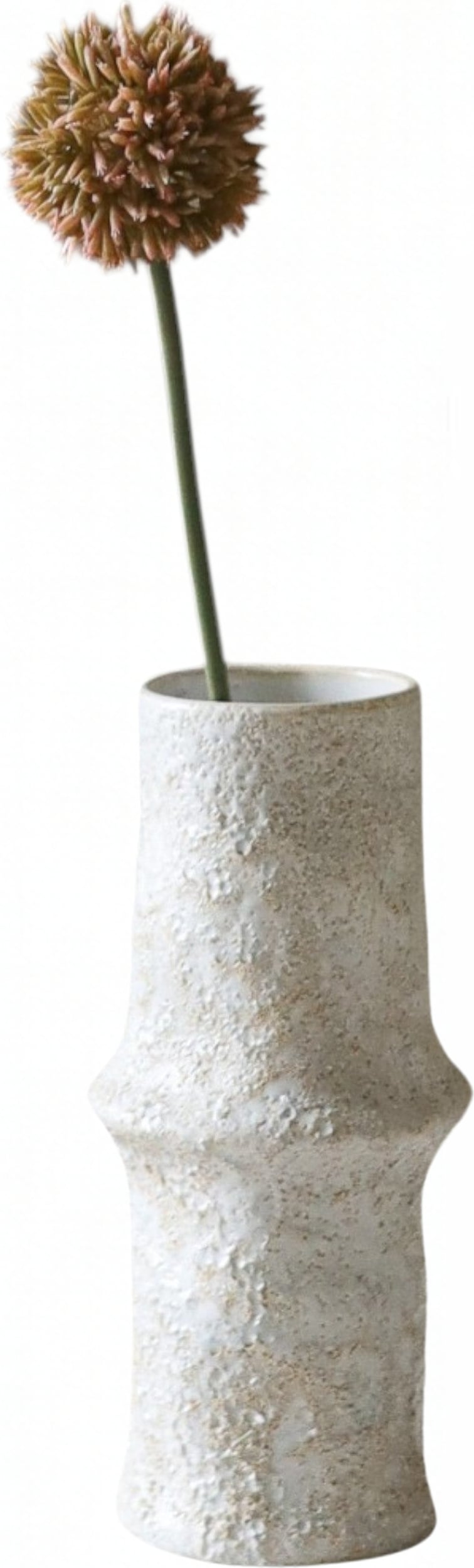 Kwiat sztuczny Botane czosnek ozdobny 43 cm pomarańczowy