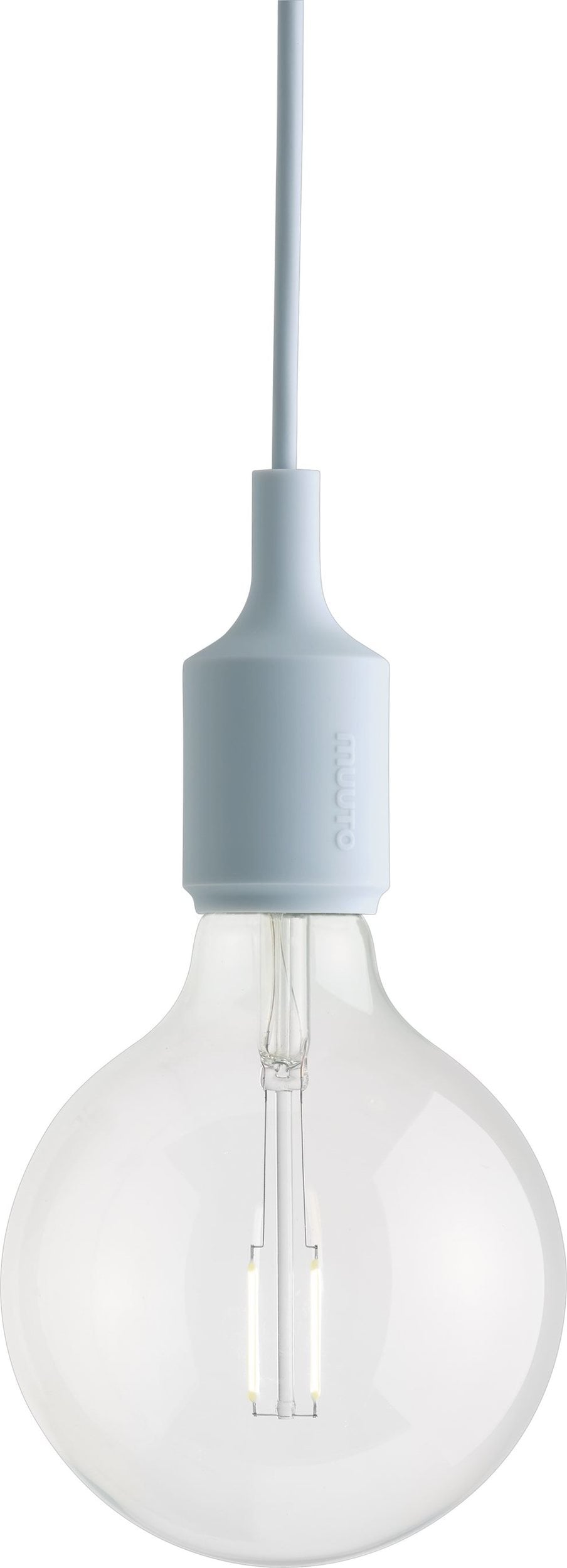 Lampa wisząca Muuto E27 błękitna