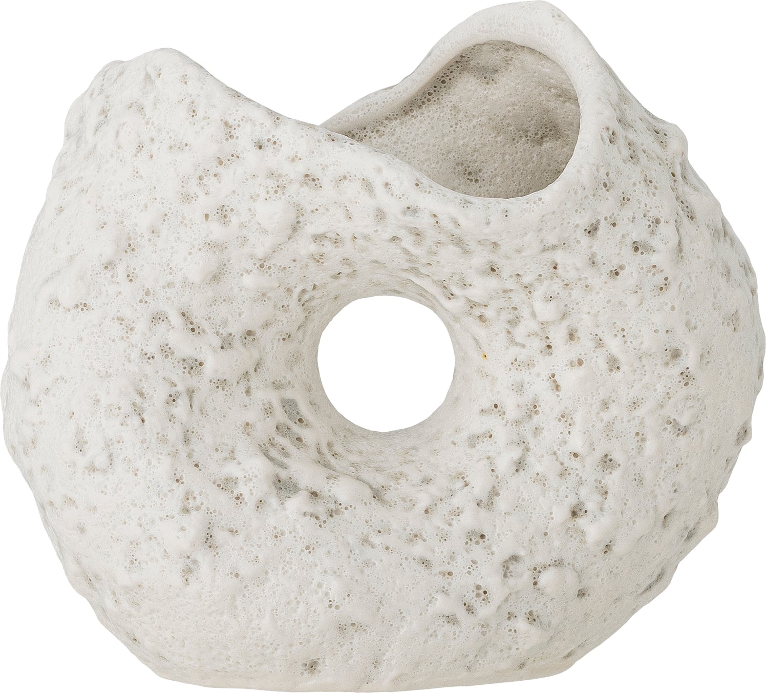 Wazon dekoracyjny Fianna 12 cm biały