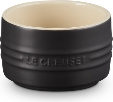 Kokilka Le Creuset okrągła 9 cm czarna matowa