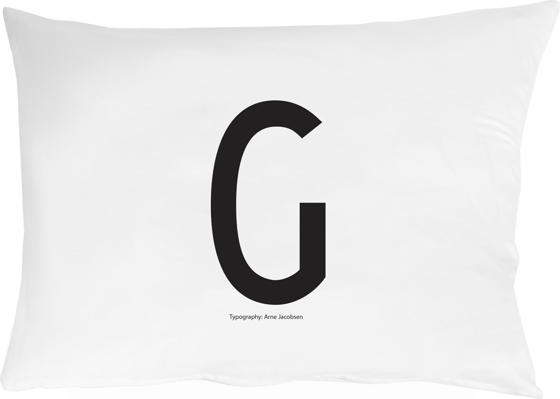 Poszewka na poduszkę Arne Jacobsens Vintage ABC litera G