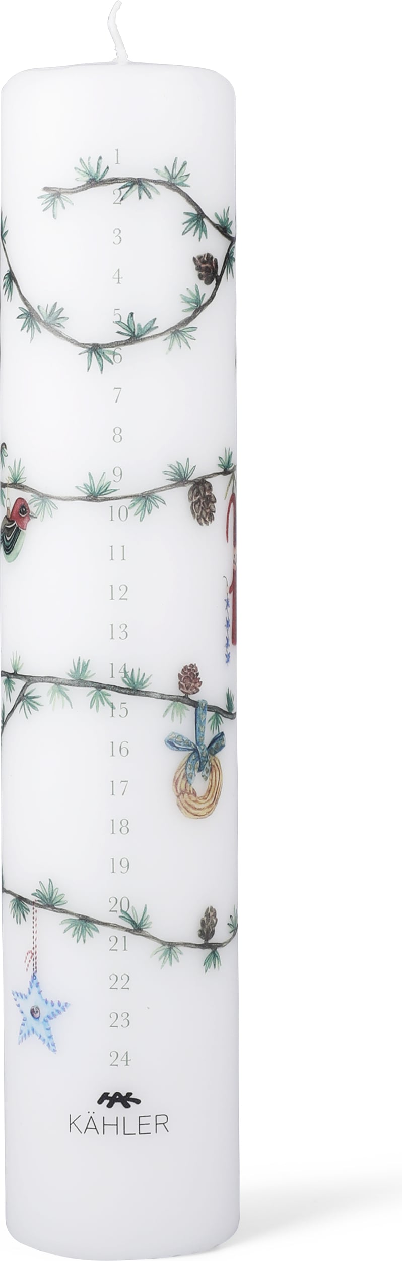 Świeca adwentowa Hammershøi Christmas 25 cm