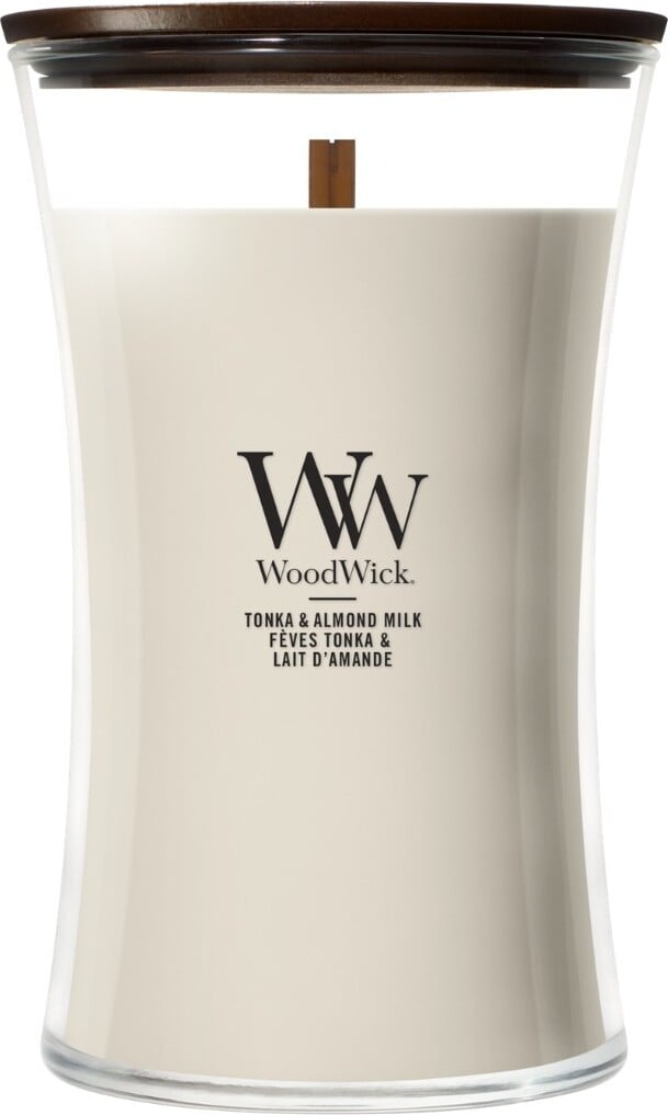 Świeca WoodWick Core Tonka & Almond Milk duża