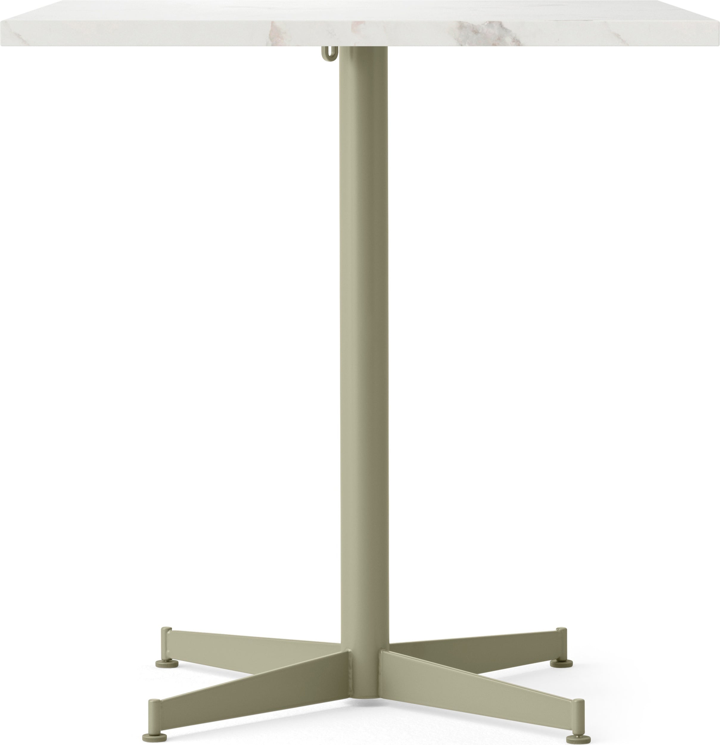 Stół z oliwkową podstawą Nook Star Base Estremoz kwadratowy 73 cm