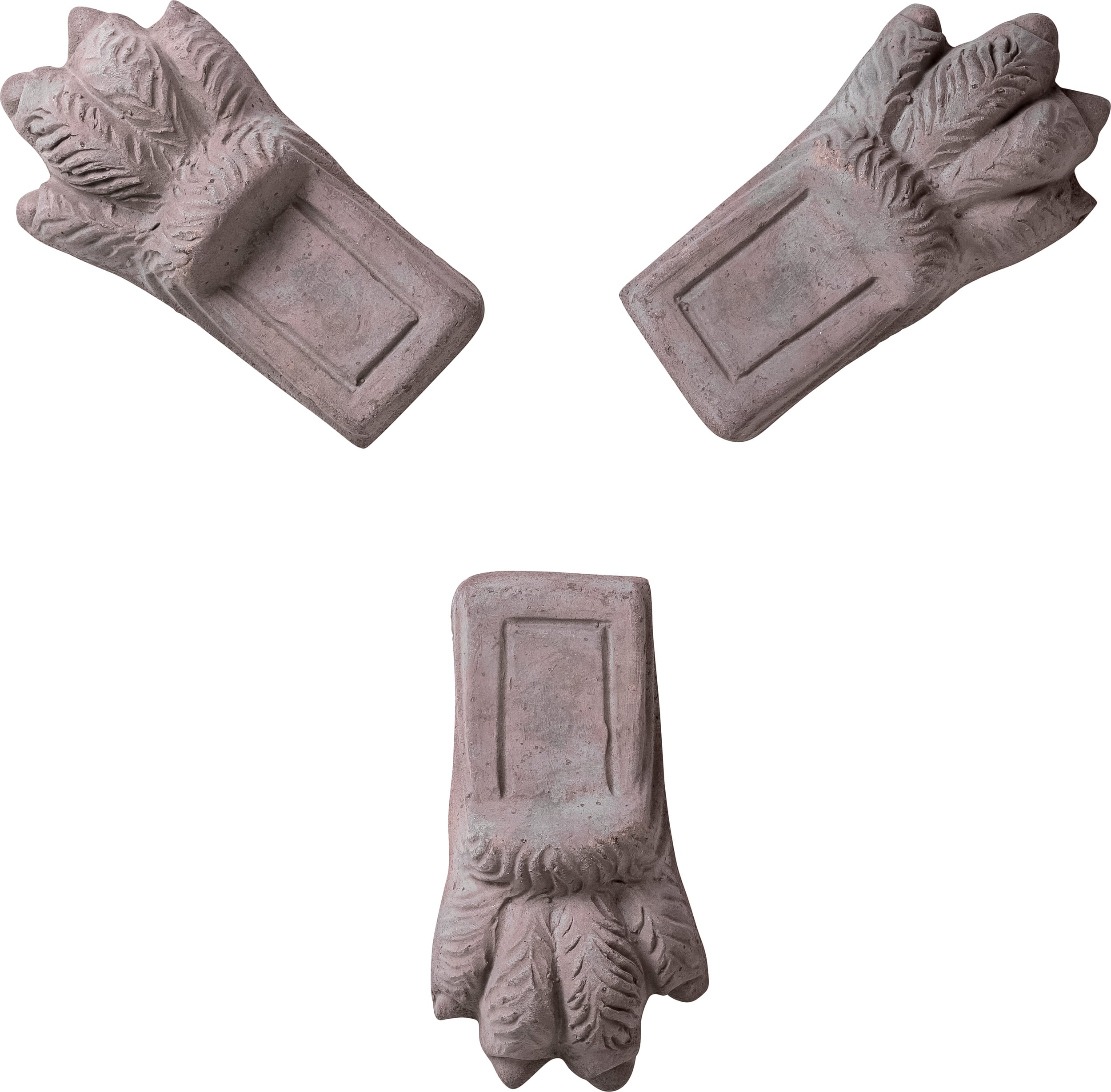 Nóżki pod doniczkę Bergs Potter Lion Paw szare