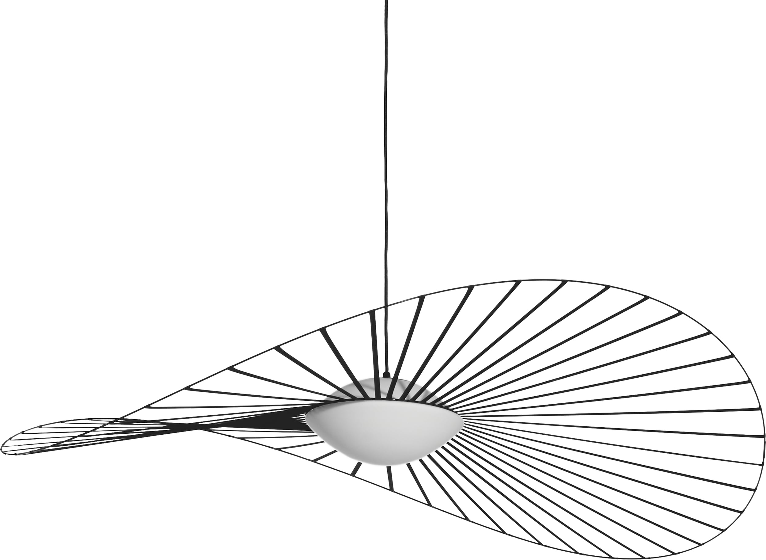 Lampa wisząca Vertigo Nova LED 110 cm czarna