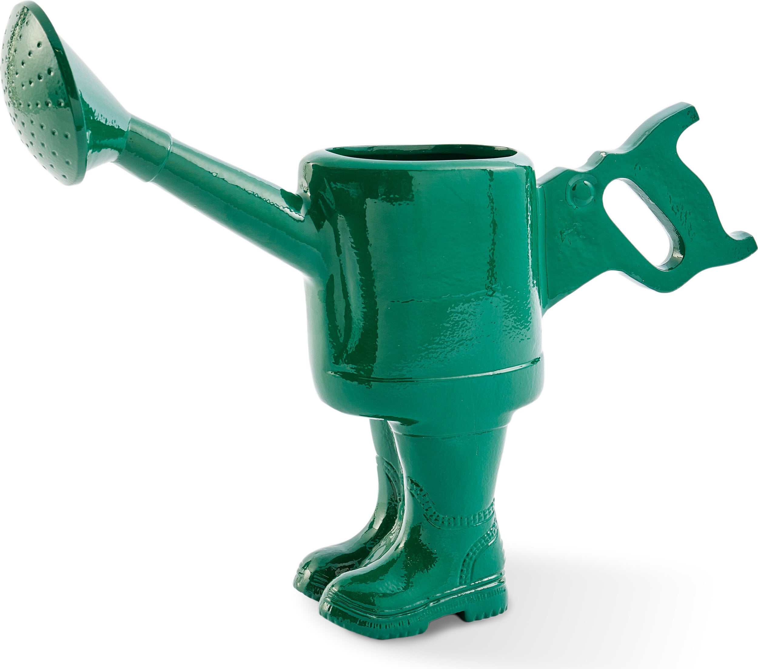 Rzeźba Walking Watering Object zielona