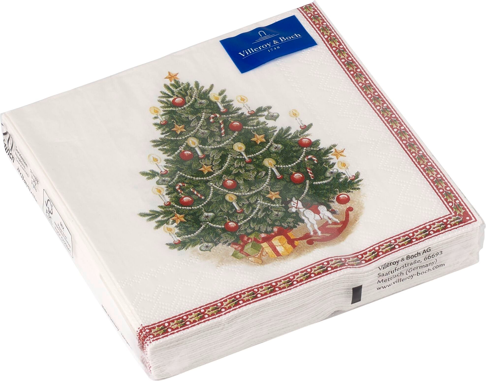 Serwetki papierowe Toy's Delight choinka 33 cm 20 szt.