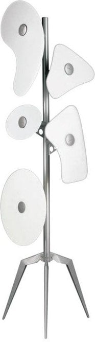 Lampa podłogowa Orbital biała