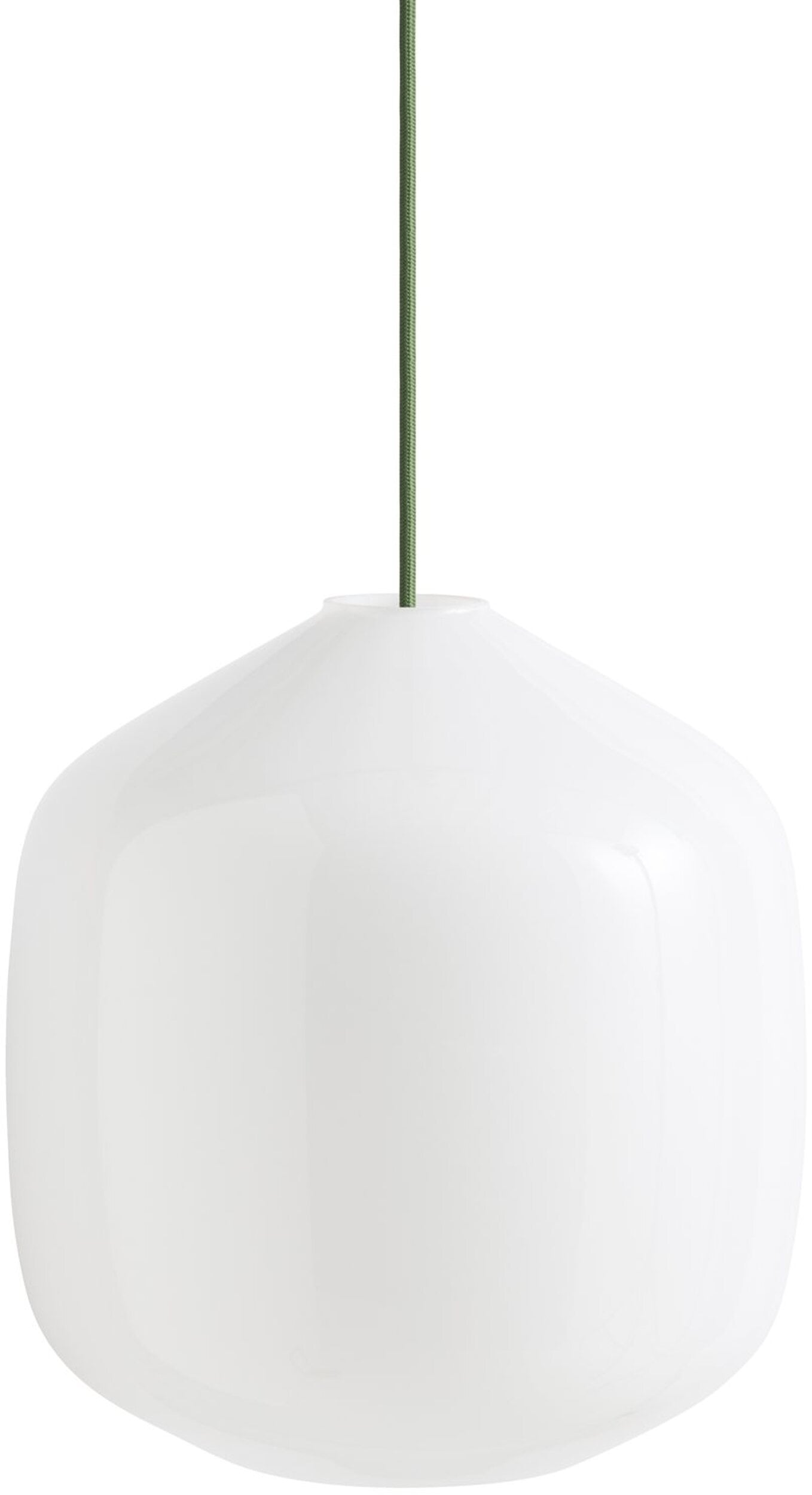 Lampa wisząca Aspekt Buoy 30 cm zielony kabel