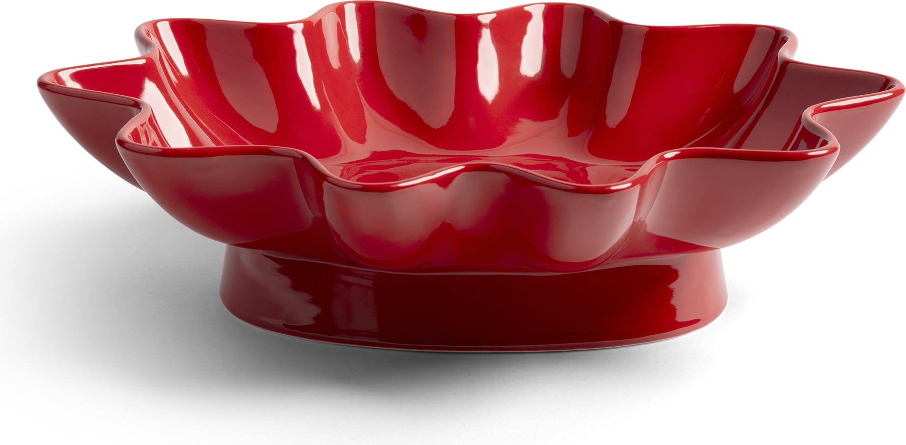 Patera Sun owalna 32 5 x 27 cm burgundowa