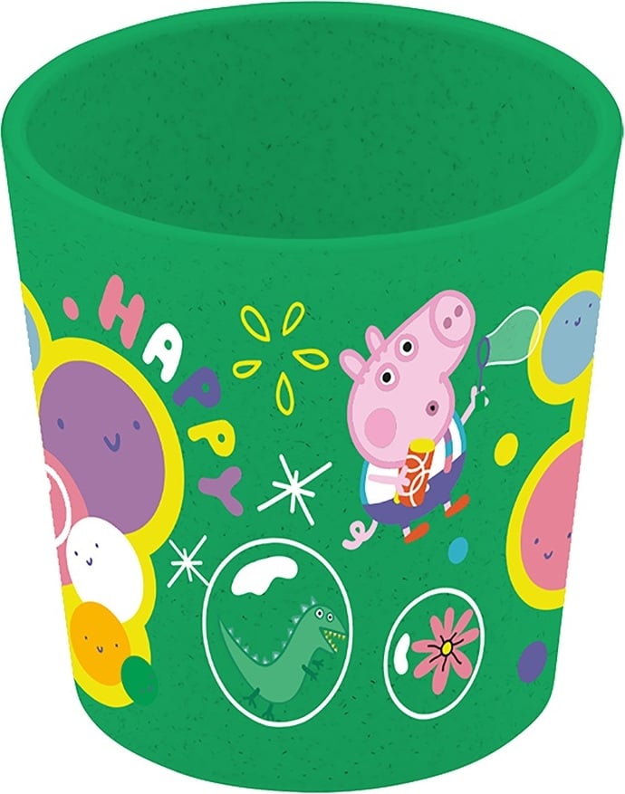 Kubek dziecięcy Connect Świnka Peppa 190 ml zielony