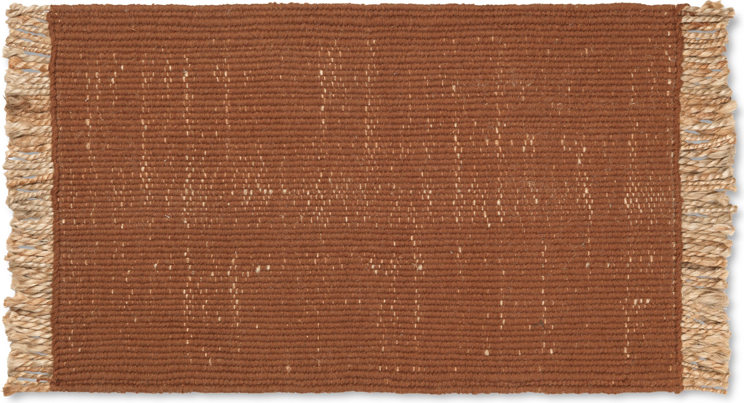 Dywan Block 50 x 80 cm brązowy