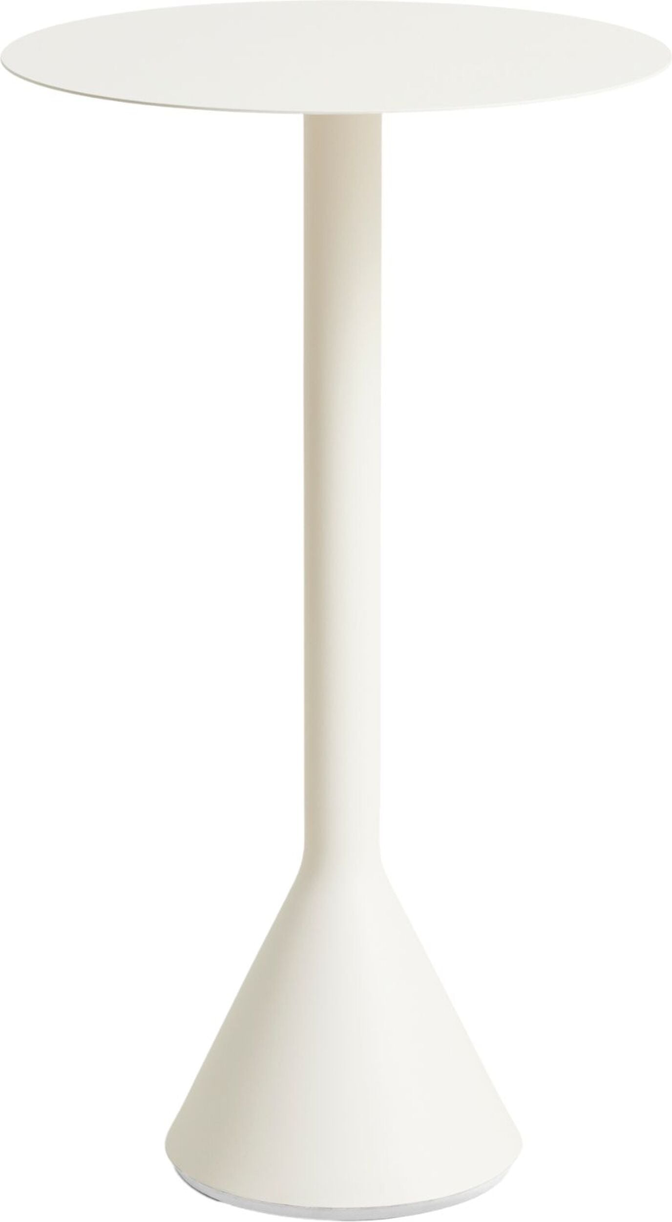 Stolik kawowy ogrodowy Palissade 60 cm biały