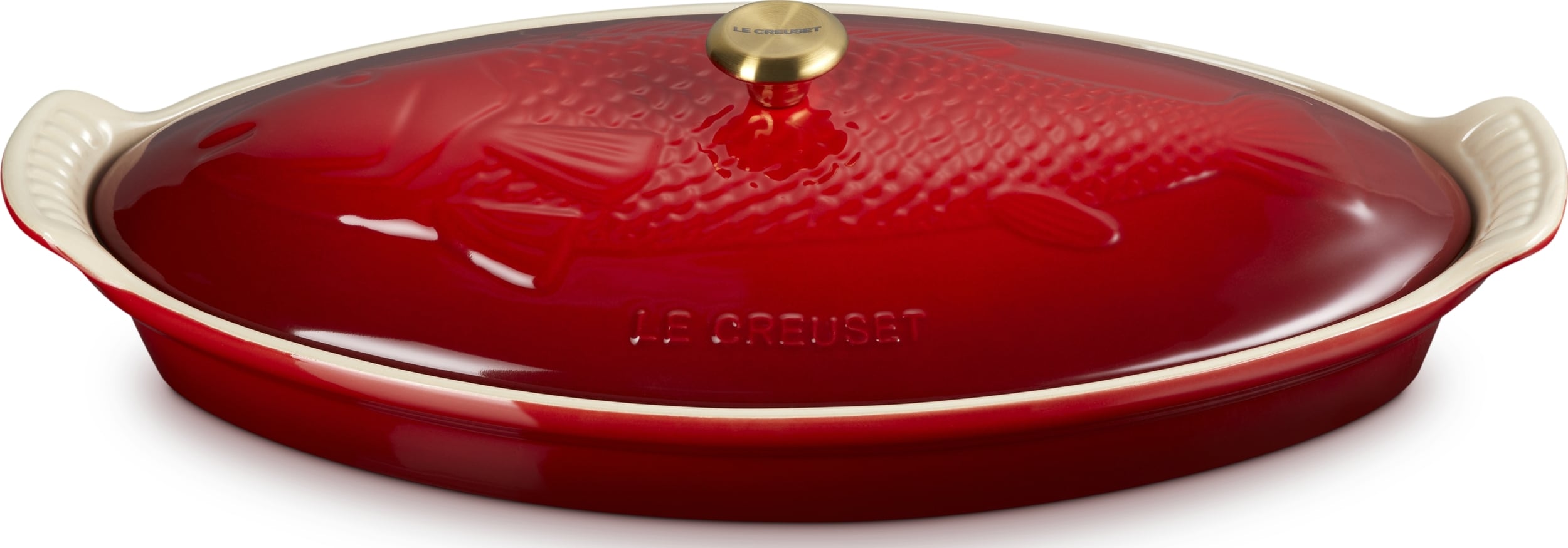 Forma do pieczenia ryb Le Creuset 34 cm wiśniowa