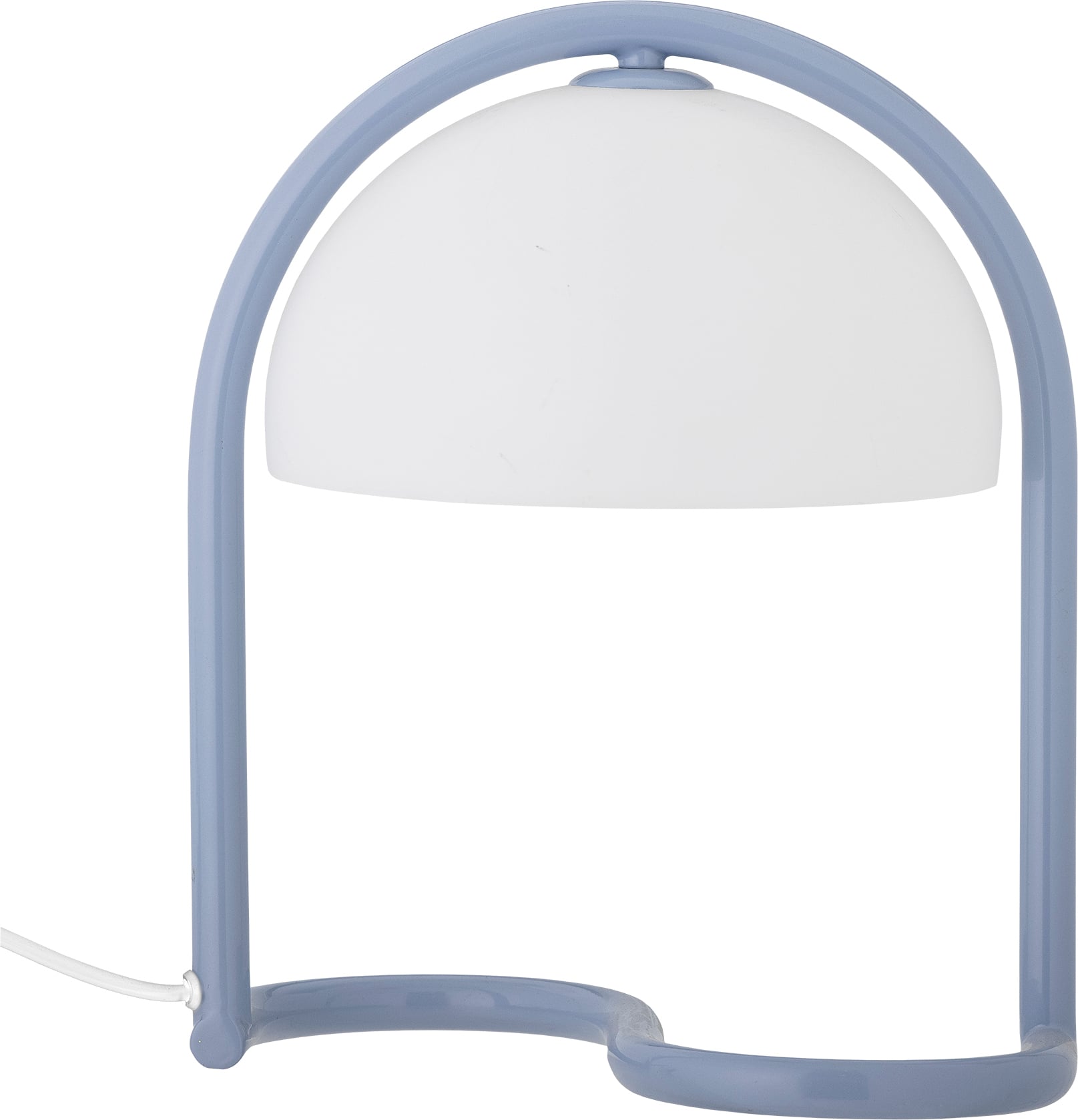 Lampa stołowa Favour 29 5 cm biało-niebieska