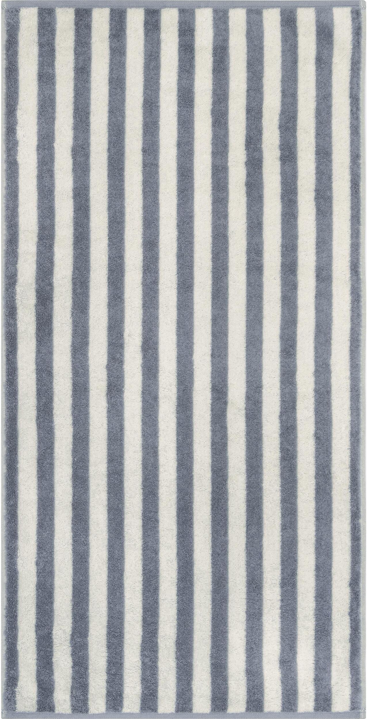 Ręcznik Studio w paski 70 x 140 cm zgaszony błękit