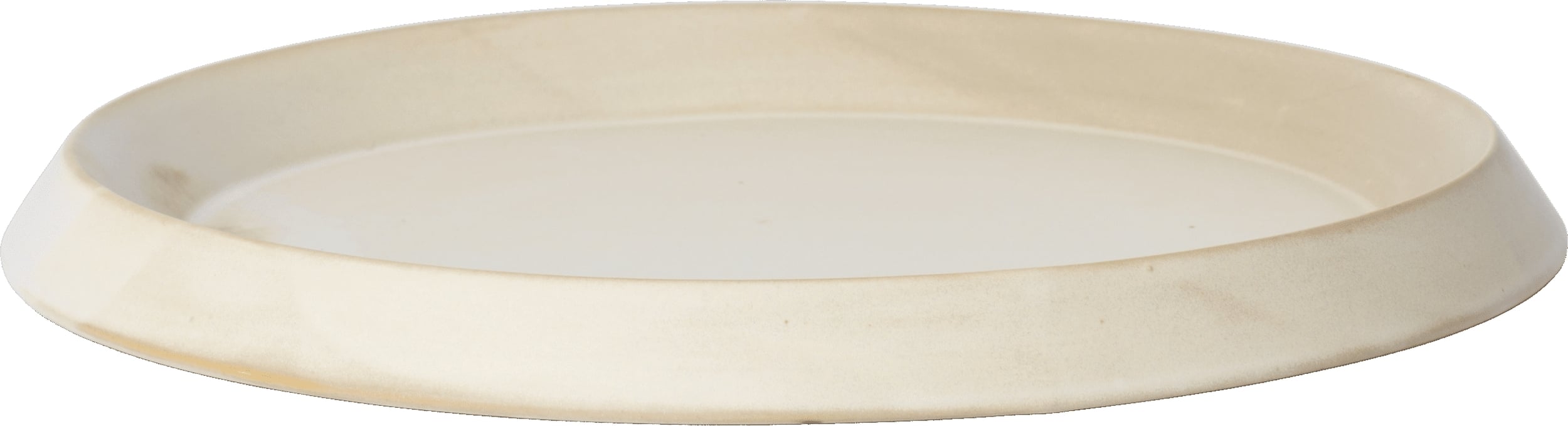 Talerz do serwowania Erena 35 cm kremowy