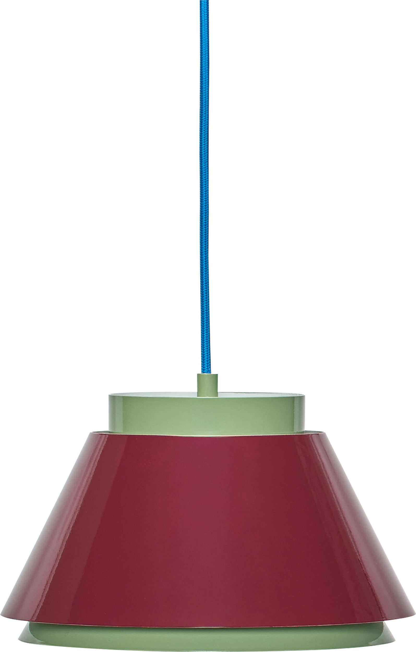 Lampa wisząca Remi czerwono-zielona