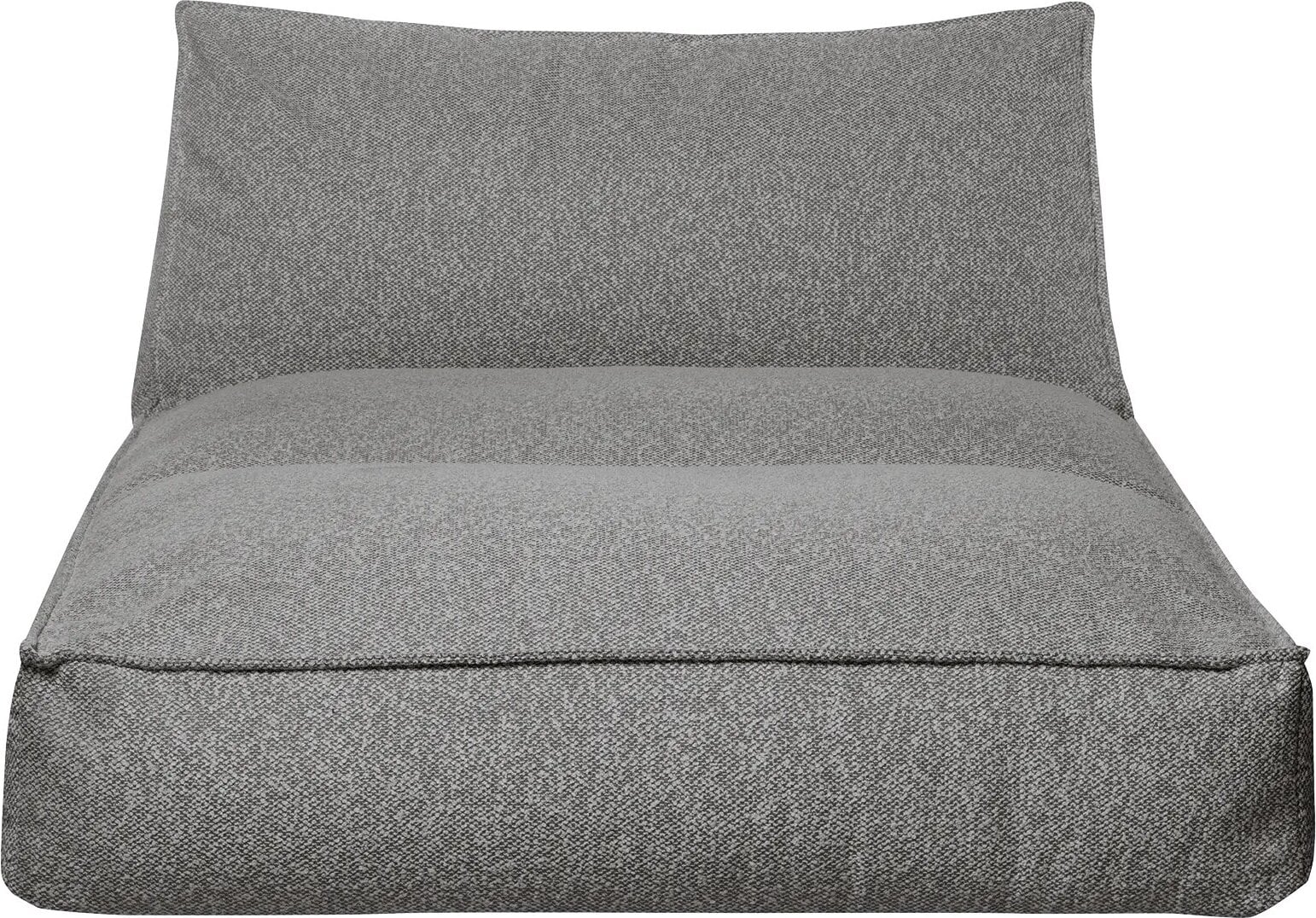 Leżanka ogrodowa Stay Bouclé 116 x 180 cm ciemnoszara