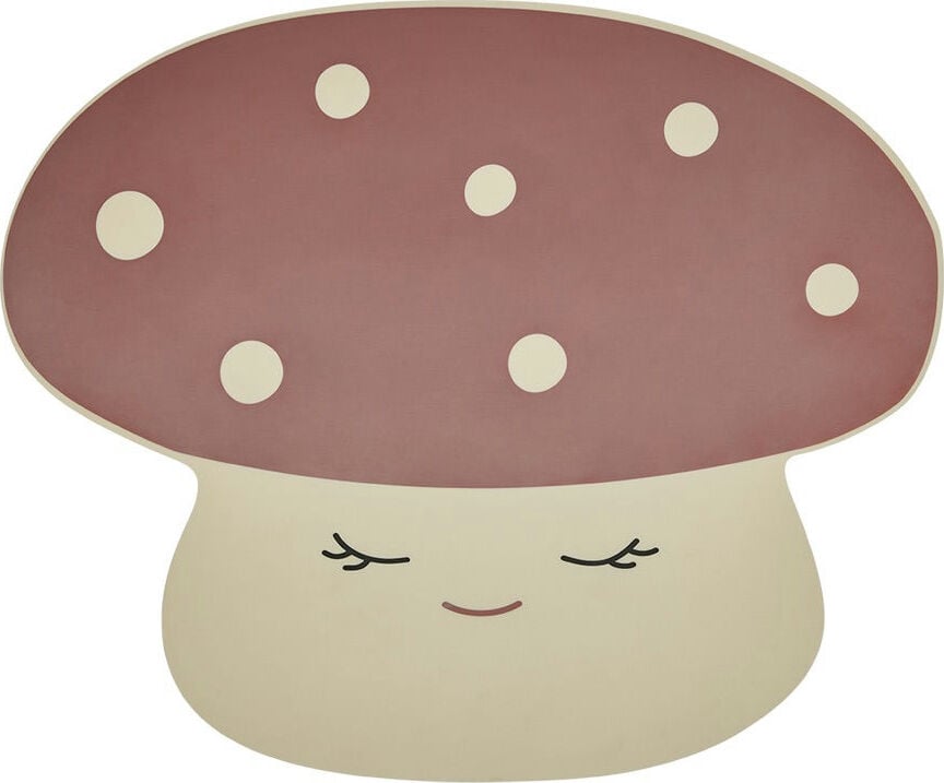 Podkładka pod talerz Mushroom beżowo-czerwona