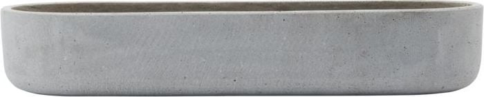 Świecznik Marb 35 cm szary