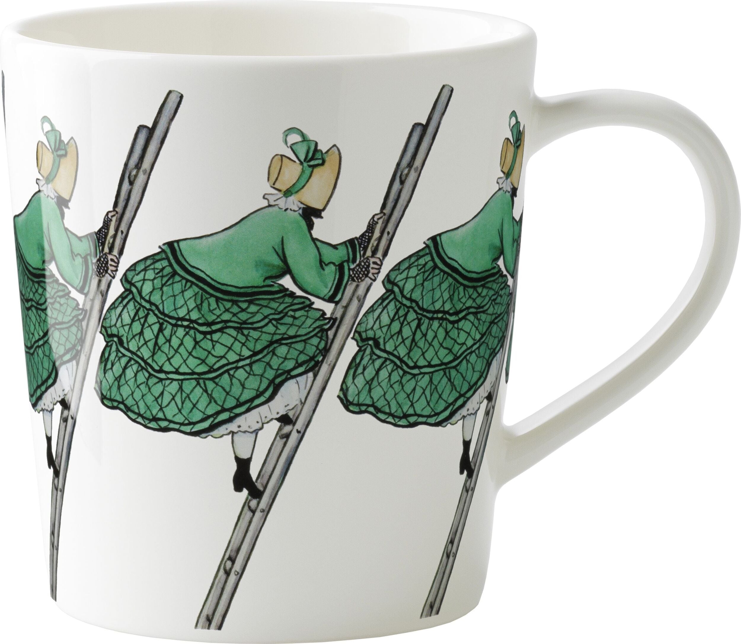 Kubek Elsa Beskow Aunt Green 400 ml