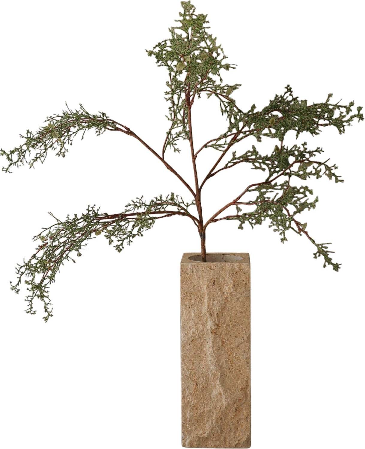 Gałązka sztuczna Botane perukowiec 90 cm zielony