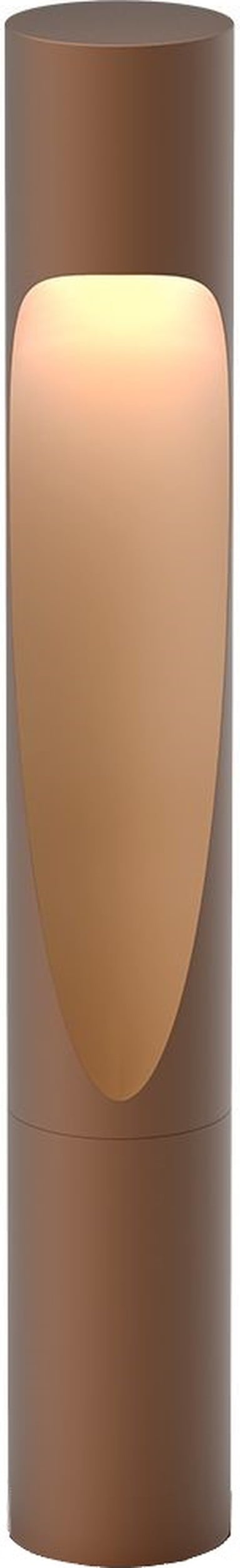Lampa ogrodowa Flindt LED 3000K 34 5 cm brązowa z mocowaniem kołkiem bez adaptera