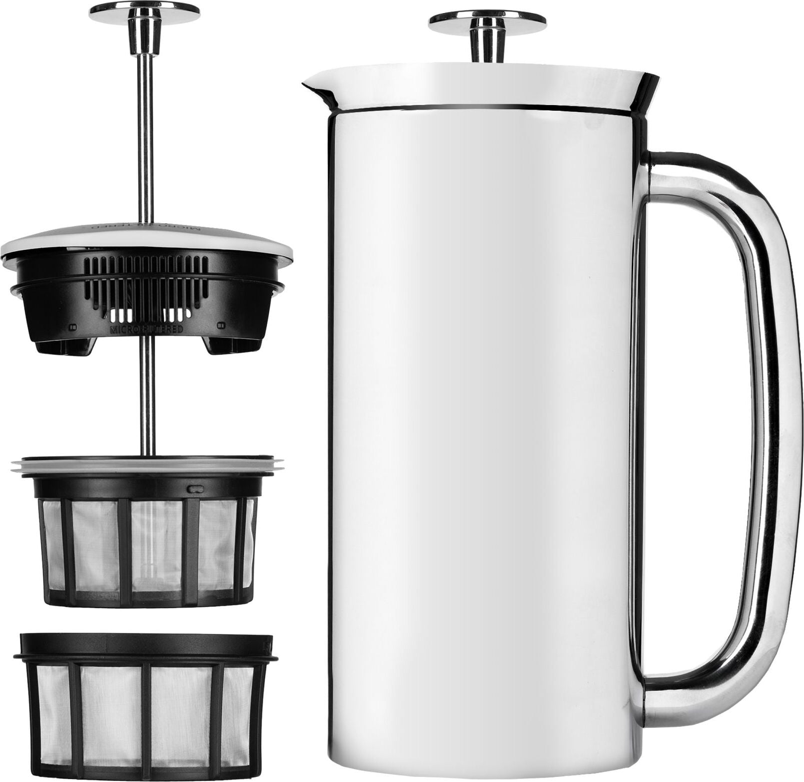 Zaparzacz tłokowy do kawy Espro P7 530 ml stal polerowana