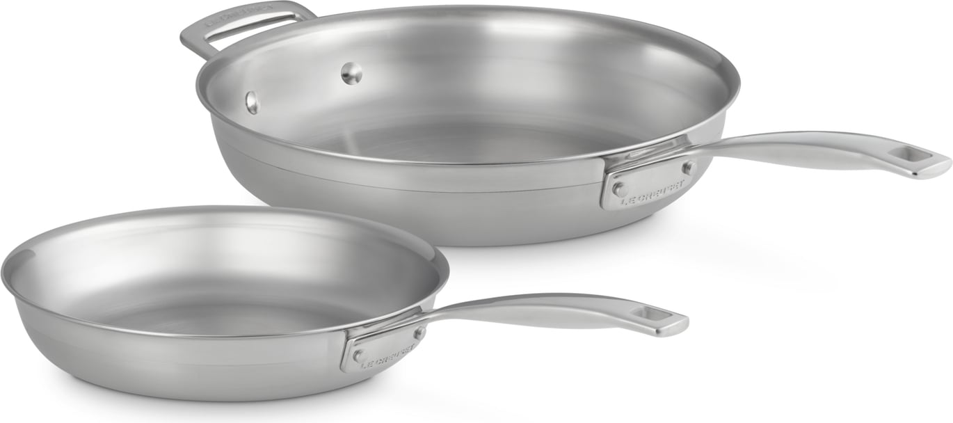 Patelnie 3-ply 24 cm + 28 cm 2 szt.