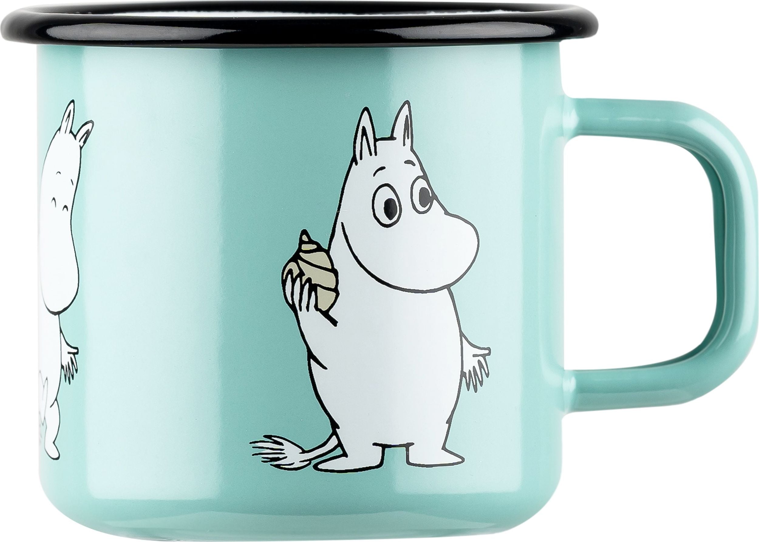 Kubek Muurla Retro Muminki Muminek 370 ml miętowy