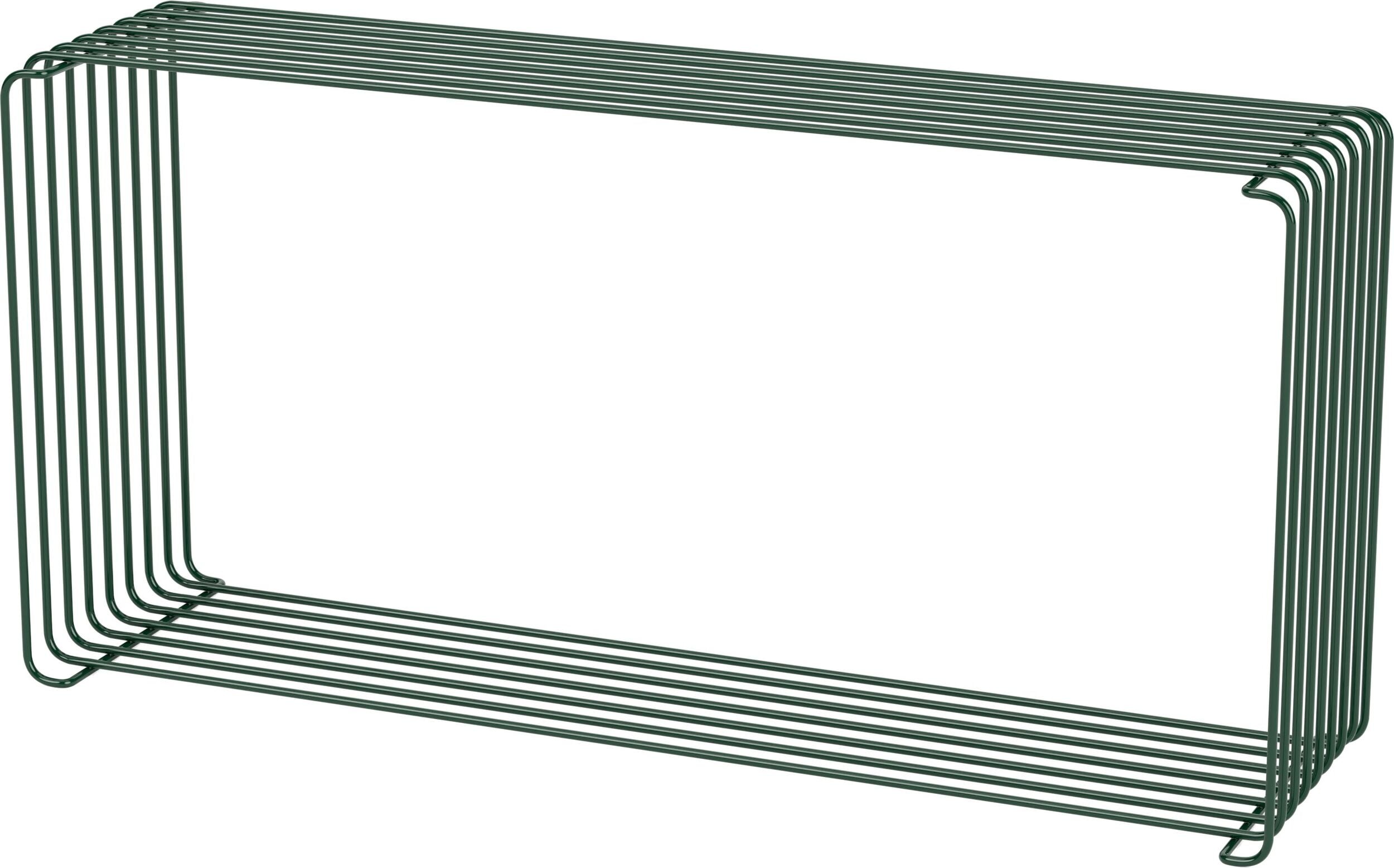 System modułowy Panton Wire 70 x 18 8 x 34 8 cm zielony