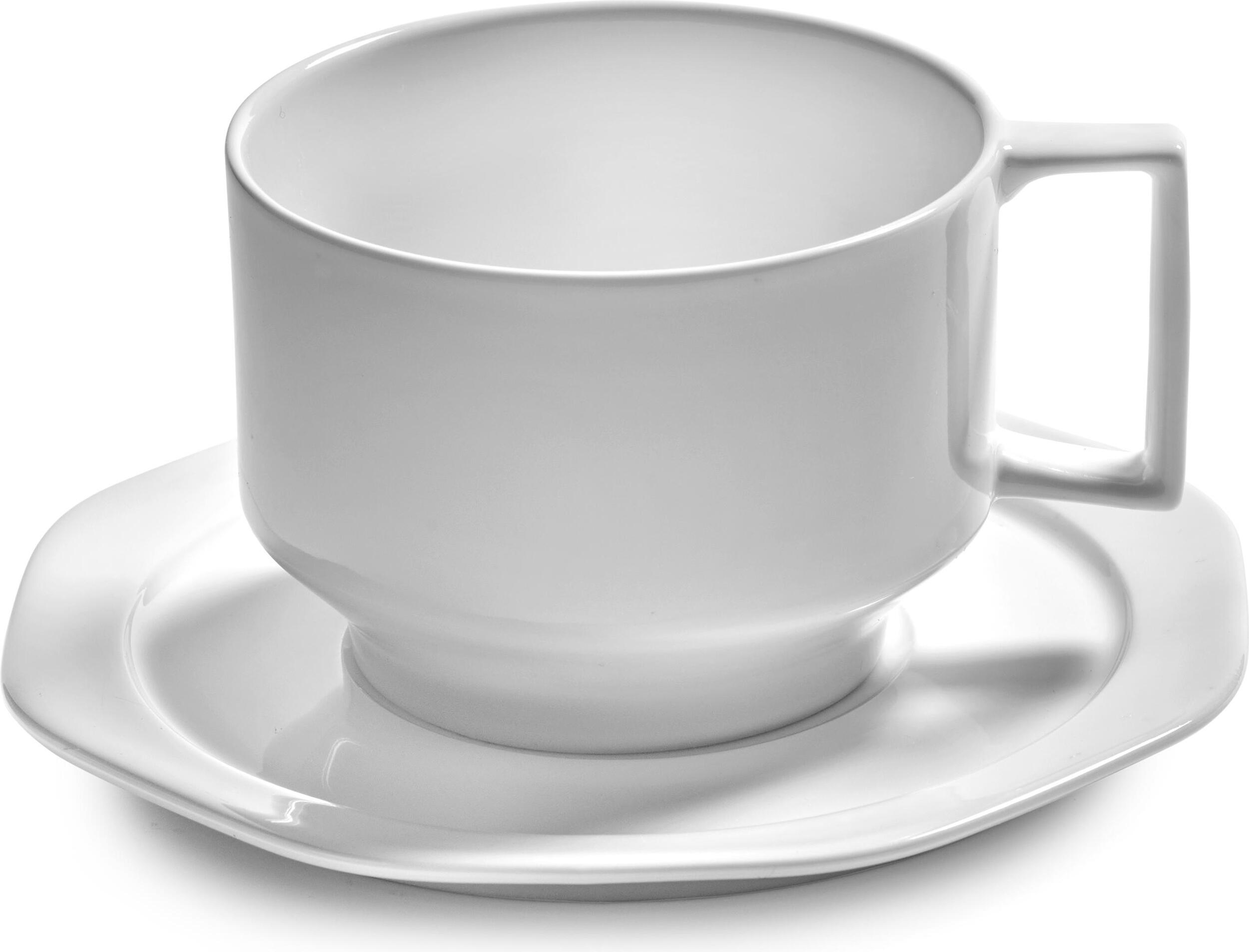 Filiżanki do cappuccino ze spodkami Alba 320 ml 2 szt.
