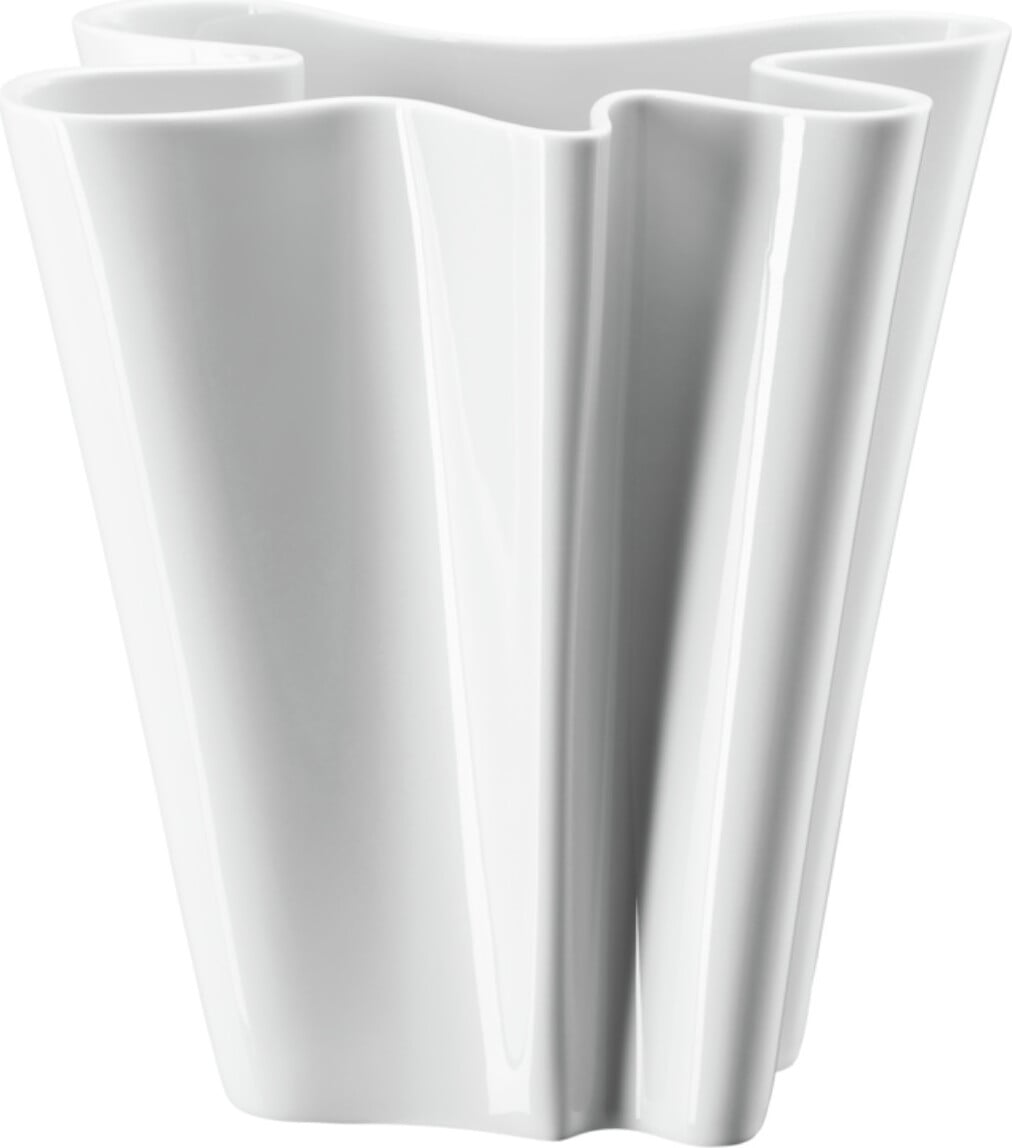 Wazon Flux 26 cm biały