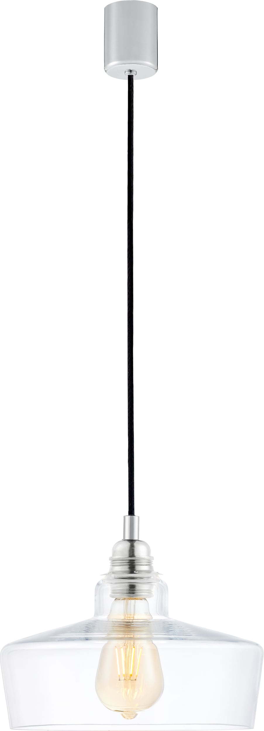 Lampa wisząca Longis III czarna
