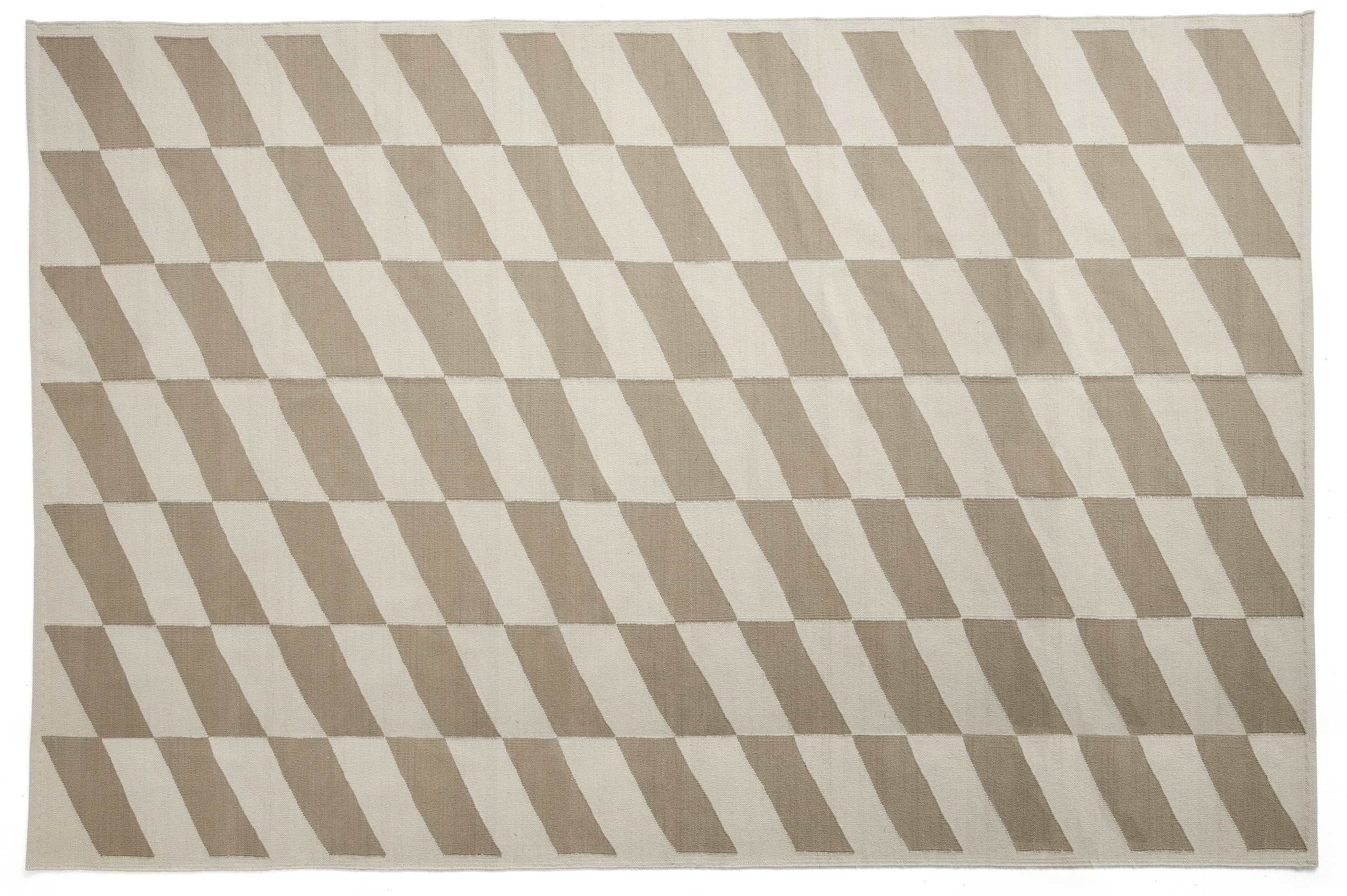 Dywan Shift Kelim 200 x 300 cm kremowo-beżowy