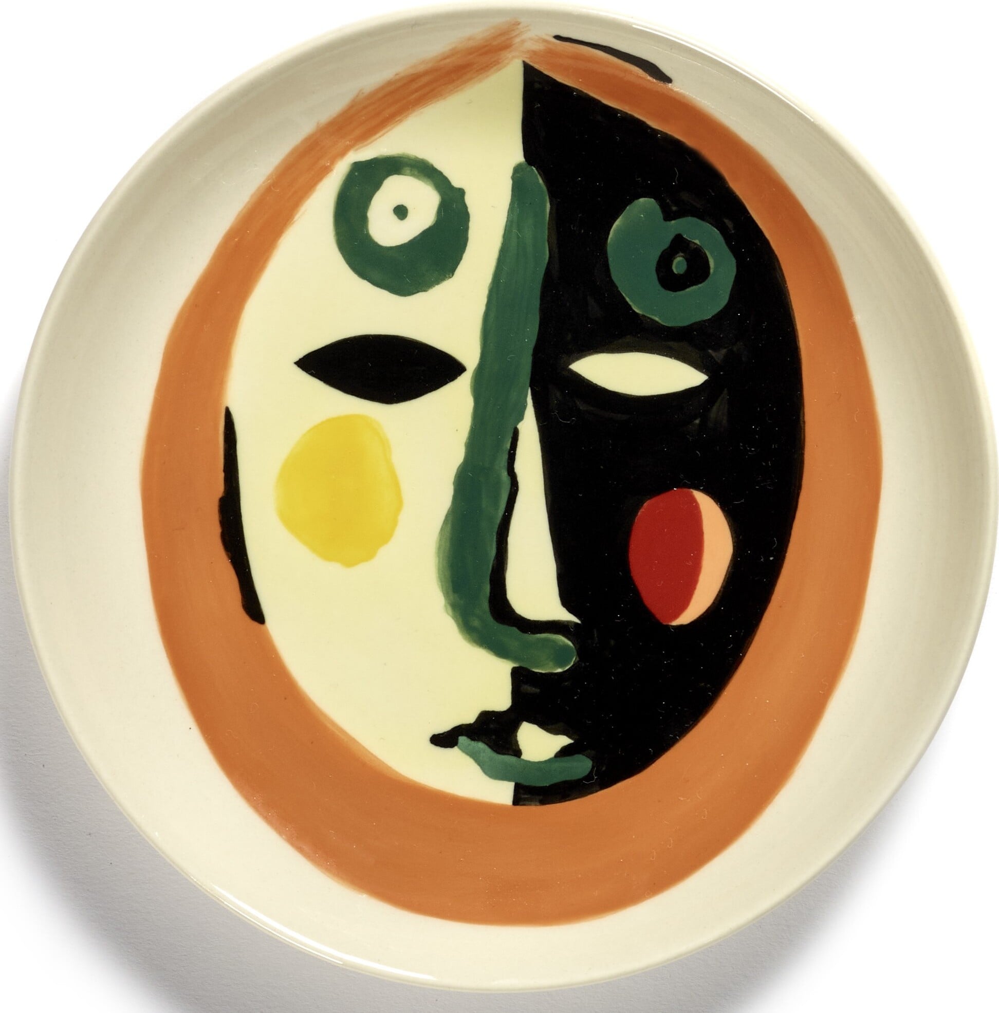 Talerze deserowe Feast Face 1 16 cm 4 szt.
